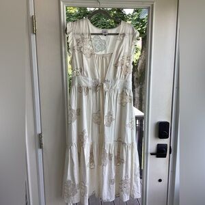 6590 CAbi Laguna slip dress.